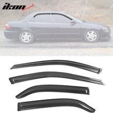 Load image into Gallery viewer, 1998-2002 Honda Accord Smoke Tinted Slim Style Window Visors Acrylic