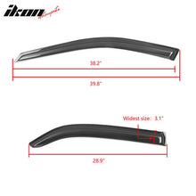 Load image into Gallery viewer, 1998-2002 Honda Accord Smoke Tinted Slim Style Window Visors Acrylic