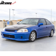 Load image into Gallery viewer, 1999-2000 Honda Civic Grill Type R Unpainted Black Bumper Grille ABS