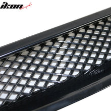 Load image into Gallery viewer, 1999-2000 Honda Civic Grill Type R Unpainted Black Bumper Grille ABS