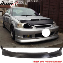 Load image into Gallery viewer, 1999-2000 Honda Civic EK CS Style Unpainted Front Lip Splitter PU