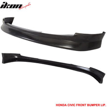 Load image into Gallery viewer, 1999-2000 Honda Civic EK CS Style Unpainted Front Lip Splitter PU