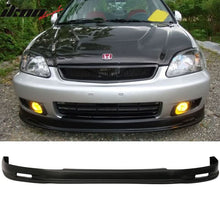 Load image into Gallery viewer, 1999-2000 Honda Civic EK Unpainted Front Lip Splitter Spoiler PP