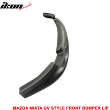 Load image into Gallery viewer, 1999-2000 Mazda Miata MX-5 GV Unipainted Black Front Bumper Lip PU