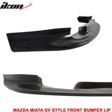 Load image into Gallery viewer, 1999-2000 Mazda Miata MX-5 GV Unipainted Black Front Bumper Lip PU