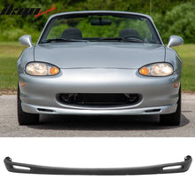 Load image into Gallery viewer, 1999-2000 Mazda Miata OEM Style Unpainted Black Front Bumper Lip PU
