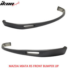 Load image into Gallery viewer, 1999-2000 Mazda Miata OEM Style Unpainted Black Front Bumper Lip PU
