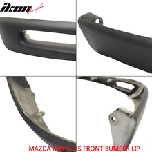 Load image into Gallery viewer, 1999-2000 Mazda Miata OEM Style Unpainted Black Front Bumper Lip PU