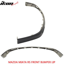 Load image into Gallery viewer, 1999-2000 Mazda Miata OEM Style Unpainted Black Front Bumper Lip PU