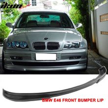 Load image into Gallery viewer, 1999-2001 BMW E46 3 Series 4DR H2 Style Unpainted Front Bumper Lip PU