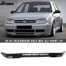 Load image into Gallery viewer, 1999-2004 Volkswagen Golf MK4 GLI Style Unpainted Front Bumper Lip PU
