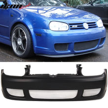Load image into Gallery viewer, 1999-2005 Volkswagen Golf MK4 R32 Style Unpainted Front Bumper Cover