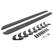 Load image into Gallery viewer, Go Rhino 15-19 GMC Sierra 2500/3500HD DC 4DR RB10 Slim Running Boards Kit (w/Brackets) - Bedliner Ct