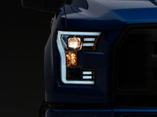 Load image into Gallery viewer, Raxiom 15-17 Ford F-150 Projector Headlights with LED Accent- Chrome Housing- Clear Lens