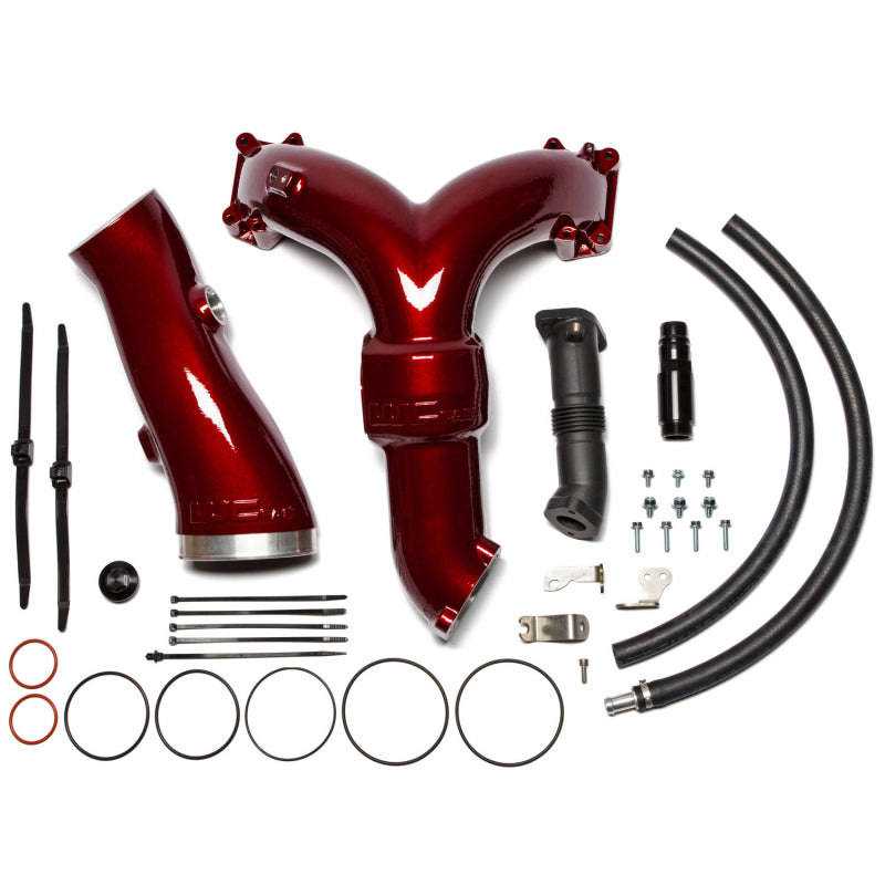 Wehrli 20-26 Power Stroke 6.7L High Flow Y-Bridge Kit - Candy Teal