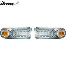 Load image into Gallery viewer, 2007-2014 Toyota Fj Cruiser Chrome LED Front Turn Signal Corner Lights