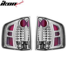 Load image into Gallery viewer, 1994-2004 Chevrolet S10 Chrome Clear Lens LED Tail Lights Brake Lamps