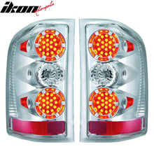 Load image into Gallery viewer, 2007-2013 Silverado 1500 2500 3500 Lens LED Tail Lights Brake Lamps