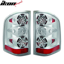 Load image into Gallery viewer, 2007-2013 Silverado 1500 2500 3500 Lens LED Tail Lights Brake Lamps