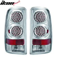 Load image into Gallery viewer, 2000-2006 Suburban Chrome Housing Clear Lens Tail Lights Brake Lamps