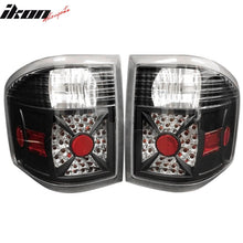 Load image into Gallery viewer, 2004-2007 Ford F-150 Black Clear Lens LED Tail Lights Rear Brake Lamps