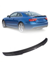 Load image into Gallery viewer, 2012–2016 Audi A5 S-Line / S5 B8.5 Facelift Sportback Single Deck Rear Trunk Spoiler Wing – Carbon Fiber