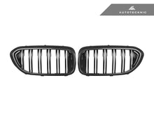 Load image into Gallery viewer, AutoTecknic Carbon Fiber Front Grille Set - G30 5-Series Pre-LCI