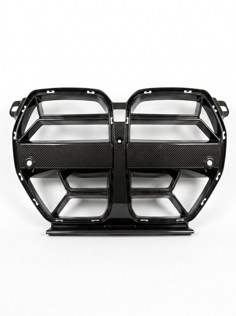 BMW 3 Series M3 G80 M4 G82 CSL Style Carbon Fiber Front Grille (2021 - 2023)