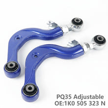 Load image into Gallery viewer, VW Golf MK5 / MK6 / Jetta / Passat / CC / Tiguan / Scirocco / EOS &amp; Audi A3 8P / Q3 &amp; SEAT Leon / Altea &amp; Skoda Octavia / Yeti / Superb Adjustable Rear Upper Camber Control Arms 2-Piece (PQ35 Platform / Replaces 1K0505323N / 5Q0505323C)