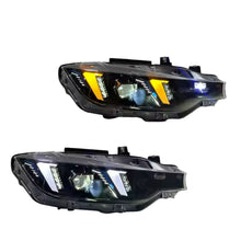 Load image into Gallery viewer, BMW 3 Series F30 Snake Eyes LED Headlights (2011-2019)