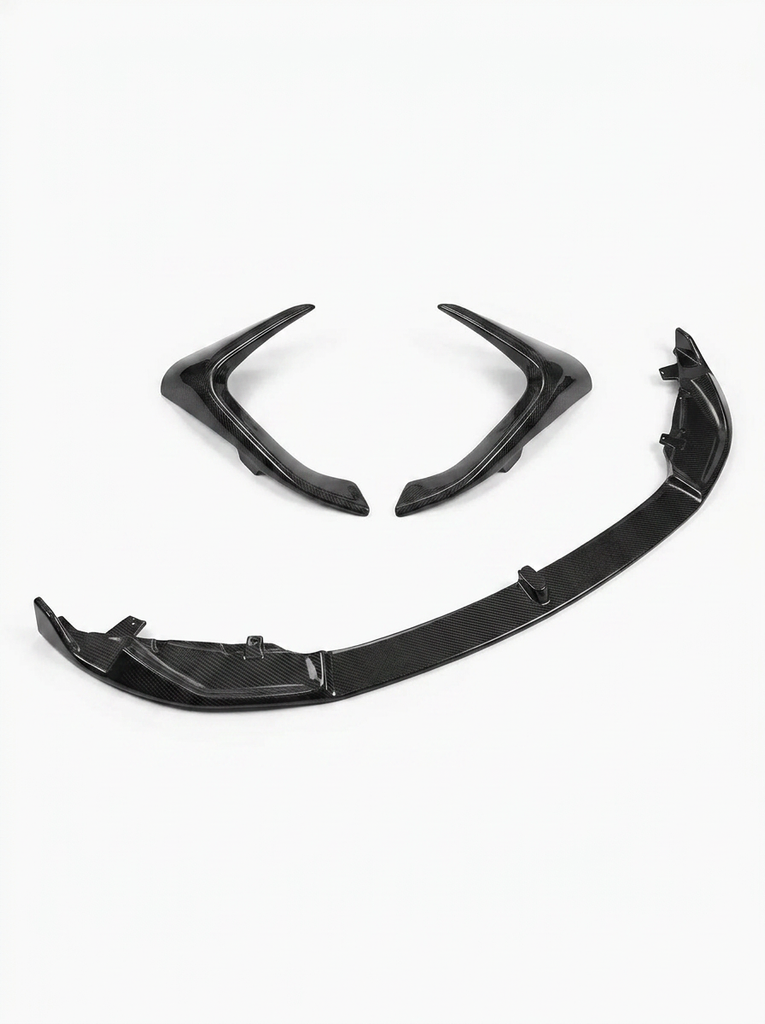 BMW 3 Series F80 M3 F82 F83 M4 M Performance Style Carbon Fiber Front Lip (2015 - 2019)
