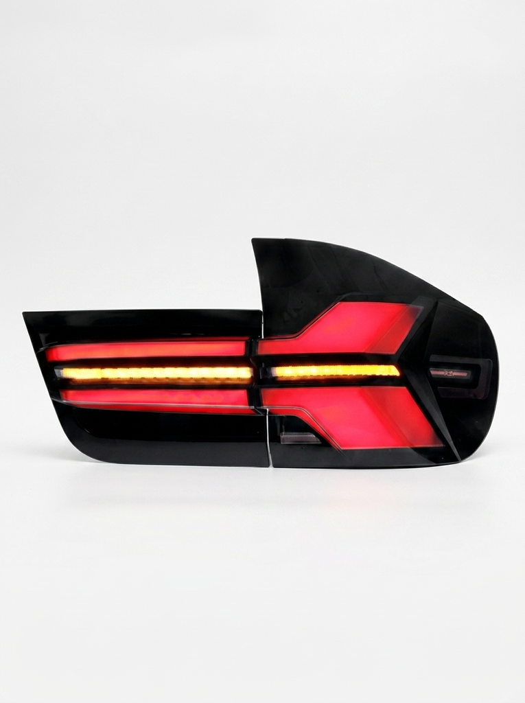 BMW X5 E70 Tail Light Assembly with 35W LED Running Lights & Dynamic Turn Signal 2007 - 2013 (Replaces 63217167055)