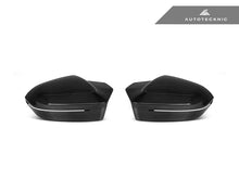 Load image into Gallery viewer, AutoTecknic Dry Carbon Fiber Mirror Cap Set - G90/ G99 M5