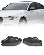Load image into Gallery viewer, 2011–2018 Audi A6 / S6 C7 4G Wing Mirror Cap Housings – Carbon Fiber