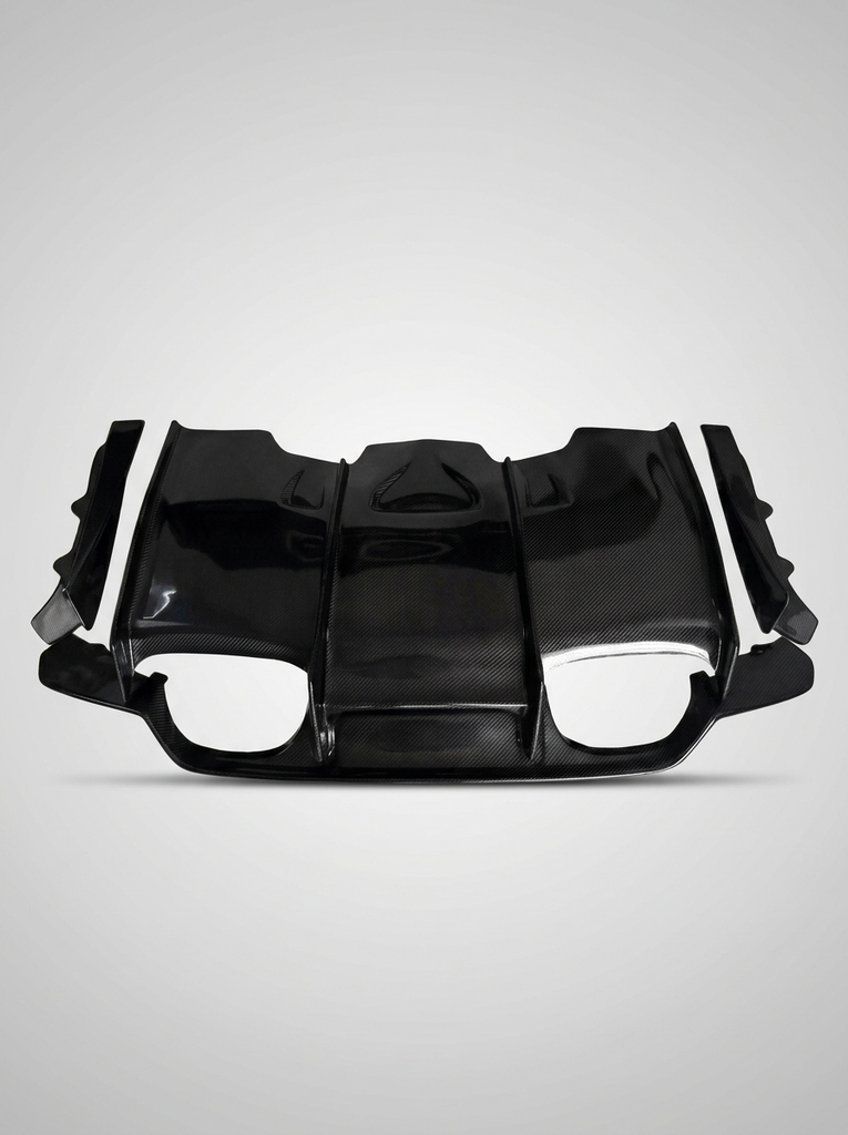 BMW 3 Series F80 F82 M3 M4 PSM Style Carbon Fiber Rear Diffuser Under Tray (2015 - 2020)