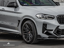 Load image into Gallery viewer, AutoTecknic Dry Carbon Front Bumper Trim Set - F97 X3M LCI | F98 X4M LCI