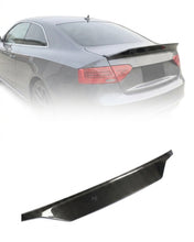 Load image into Gallery viewer, 2012–2016 Audi A5 / S5 / RS5 B8.5 Coupe Single Deck Rear Trunk Spoiler – Carbon Fiber