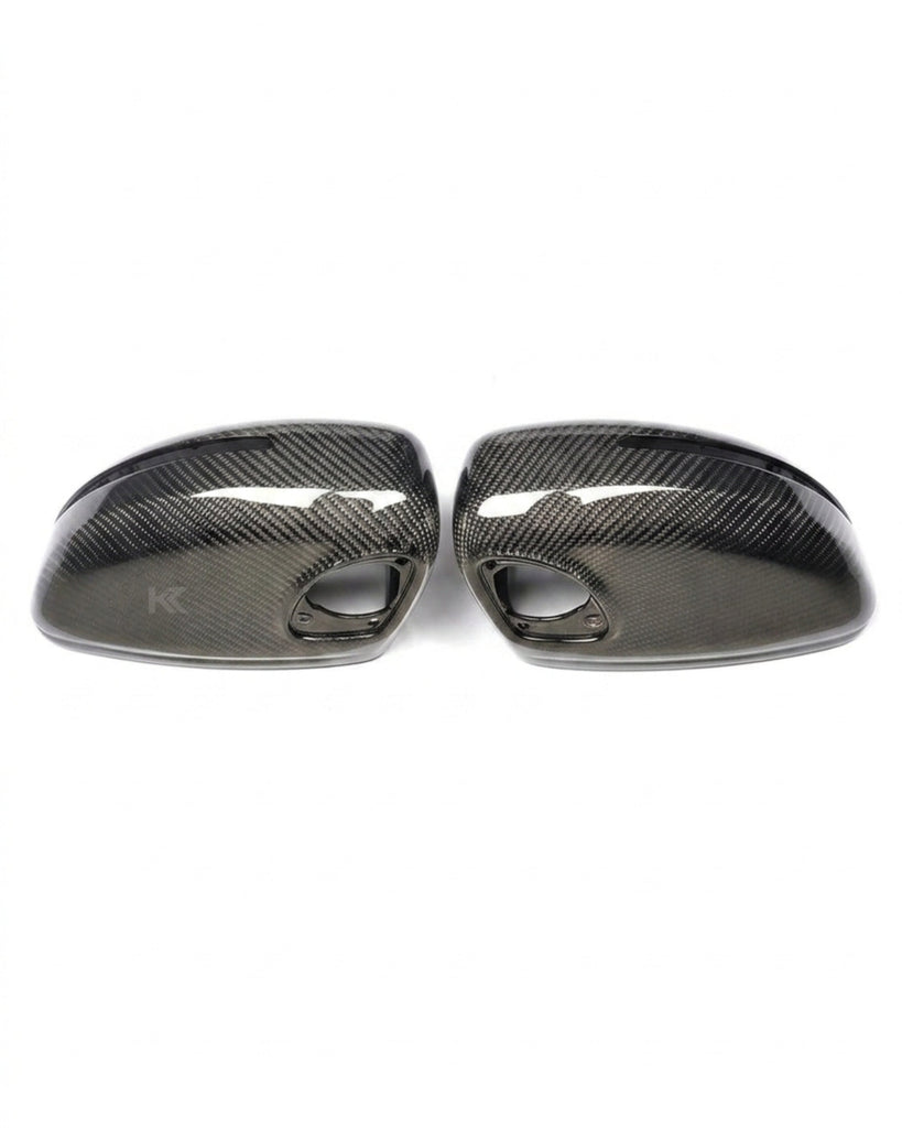 2008–2014 Audi R8 / 2008–2012 Audi TT Side Wing Mirror Covers – Carbon Fiber
