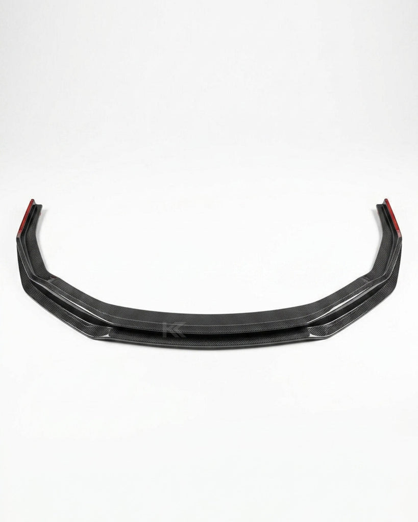 2019–2023 Audi R8 V10 Coupe Front Bumper Lip Splitter – Prepreg Dry Carbon Fiber