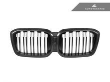 Load image into Gallery viewer, AutoTecknic Dry Carbon Fiber Dual-Slats Front Grille Set - G01 X3 LCI | G02 X4 LCI