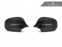 Load image into Gallery viewer, AutoTecknic Dry Carbon Fiber Mirror Cap Set - E82 1-Series LCI