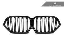 Load image into Gallery viewer, AutoTecknic Dual-Slats Gloss Black Front Grille - G06 X6 LCI