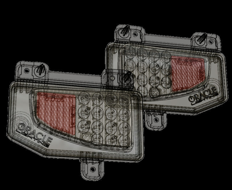 Oracle Rear Bumper LED Reverse Lights for Jeep Gladiator JT - 6000K NO RETURNS