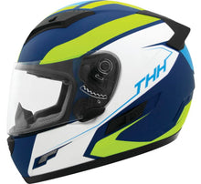 Load image into Gallery viewer, THH Helmets TS-80 Vision Blue/Yellow - XL