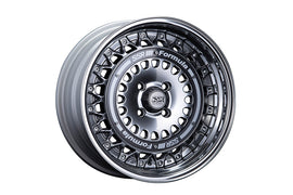 SSR Formula Aero Mesh 18X10.5 +18 Offset NR-Disk 5x114.3 Formula Silver Wheel (S/O - NO CANCEL)