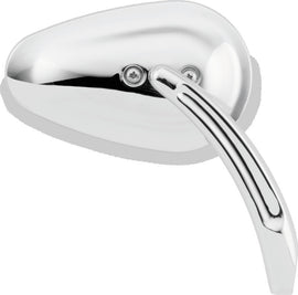 Bikers Choice 65-Up Chrome Tapered Mirrors Universal Custom Pair