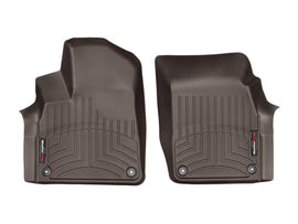 WeatherTech 2017+ Audi Q7 Front FloorLiner - Cocoa
