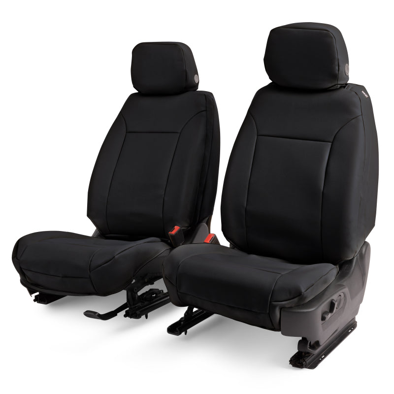 Covercraft 2025 Ford Explorer Letherette Custom Front Row Seat Covers - Black