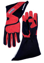 Load image into Gallery viewer, RaceQuip SFI-5 Red/Black Large Long Angle Cut Glove