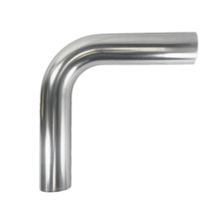 Load image into Gallery viewer, Ticon 2.25in Aluminum 6061 90 Deg Mandrel Bend - 1.5D Radius